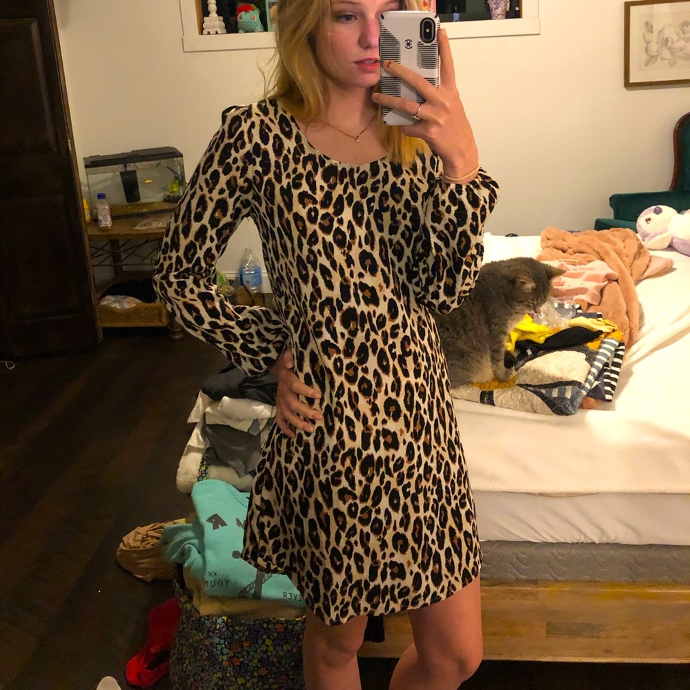 Charlotte Russe cheetah dress